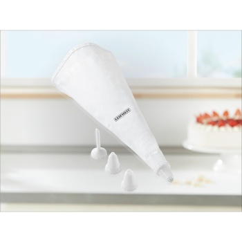 Мешок кондитерский 31см с 4 насадками