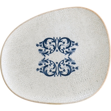 Тарелка плоская 23x20см VIENTO Vago