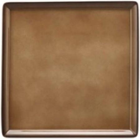 Тарелка 23x23см FANTASTIC Buffet Gourmet карамель