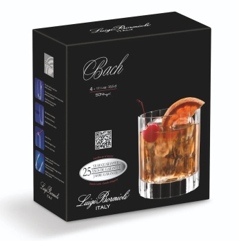 Набор стаканов для виски 335мл BACH D.O.F. 4шт