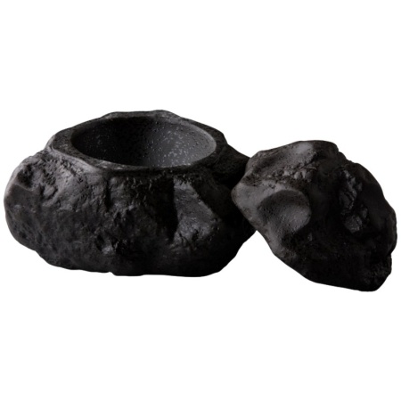 Блюдо для подачи с крышкой 16.5см Natural stone - Raw by RBC