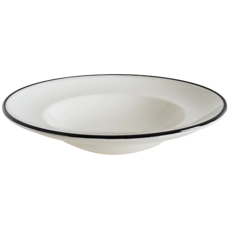 Тарелка глубокая Ø27см 400мл LINEA Black Gourmet