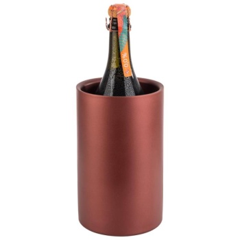 Охладитель бутылок Ø12x(h)20см красный