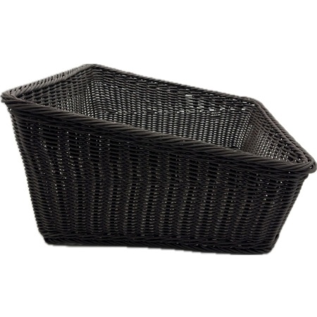 Корзинка для хлеба 43x43x24x14см BROWN пластик Profi-Chef