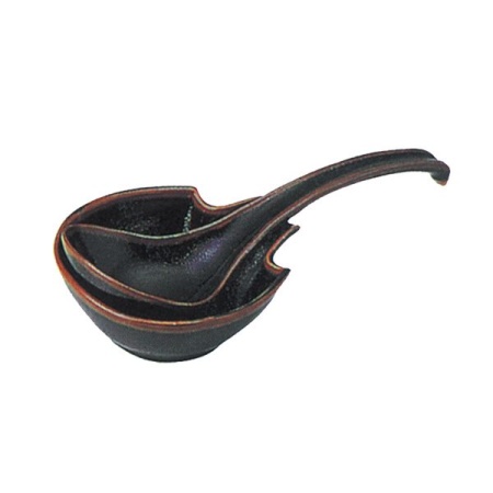 Ложка-черпак с подставкой Soho 23см