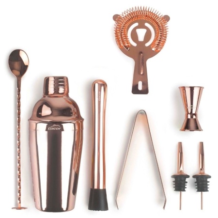 Набор барных принадлежностей INOX COBRE из 8 предметов