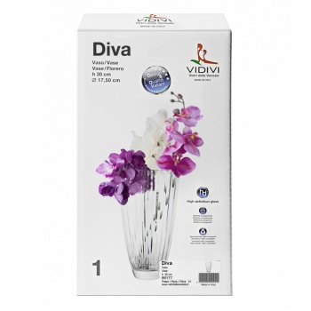 Ваза для цветов 30см DIVA