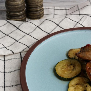 Тарелка Ø20.5cм Blue Matt TAIGA