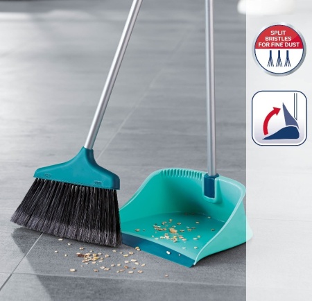 Щетка с совком на длинной ручке Classic 90см