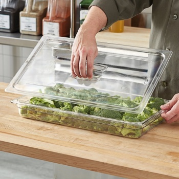 Крышка для гастроемкости GN 1/1 Camwear с ручкой (PC)