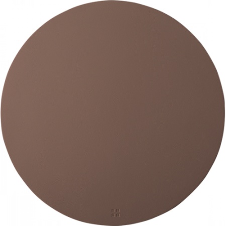 Плейсмат круглый ø38см PVC темно-розовый