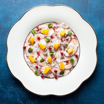 Тарелка десертная Ø20.5см ANEMONE gold rims