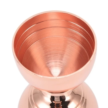 Джиггер фигурный 30/60мл Slim Waist Profi-Chef медный цвет