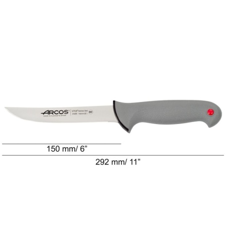 Нож обвалочный 15см прямой COLOUR PROF