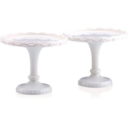 Подставка для торта Ø10x8см Sweetable белая, 2шт