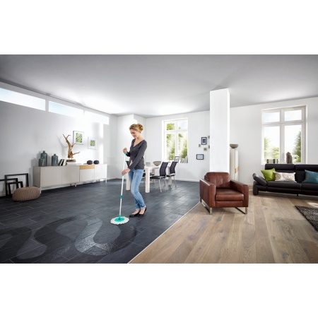 Комплект для уборки Clean Twist Disc Mop Active ведро 15л с отжимом и моп
