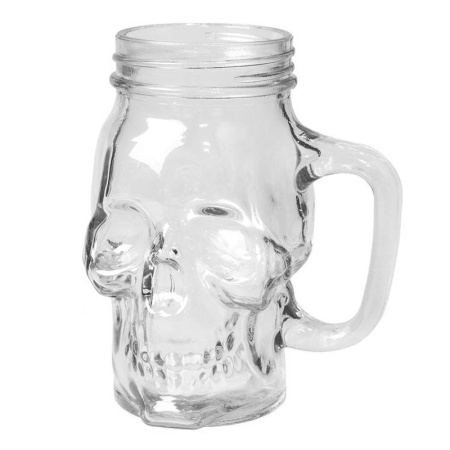 Банка для подачи соков/коктейлей 450мл Череп - P.L. Proff Cuisine