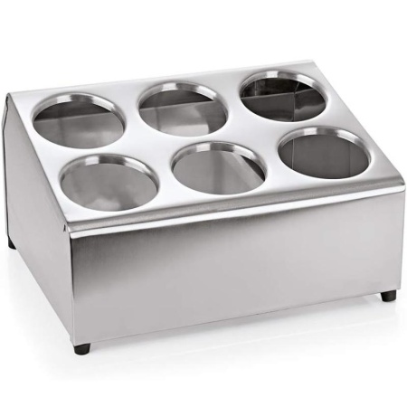 Подставка для столовых приборов WAS на 6 отделений