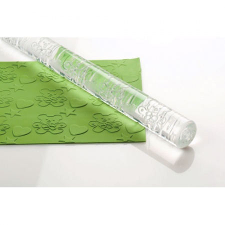 Скалка для мастики рельефная 'Детский мотив' Pavoni