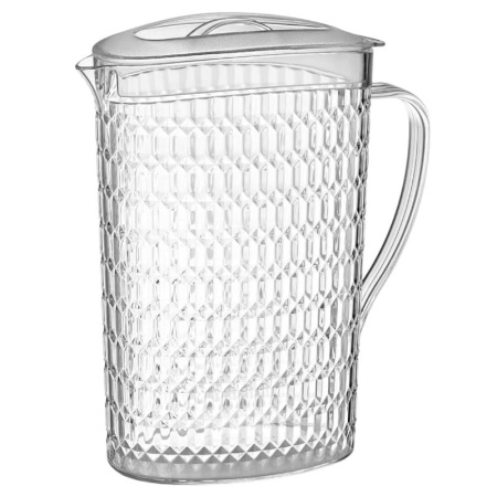 Кувшин 2.2л с крышкой GastroPlast поликарбонат (PC)