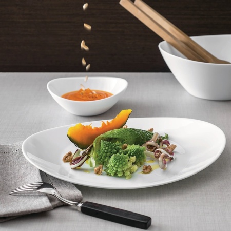 Салатник 350мл 15x14см овальный PROMETEO