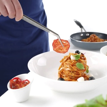 Пинцет кухонный изогнутый 240мм Hendi