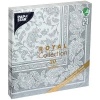 Салфетка 40x40см ROYAL Collection Ornaments серая, 20шт