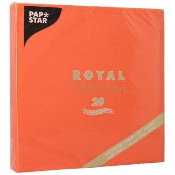 Салфетка 40x40см ROYAL Collection нектарин, 20шт