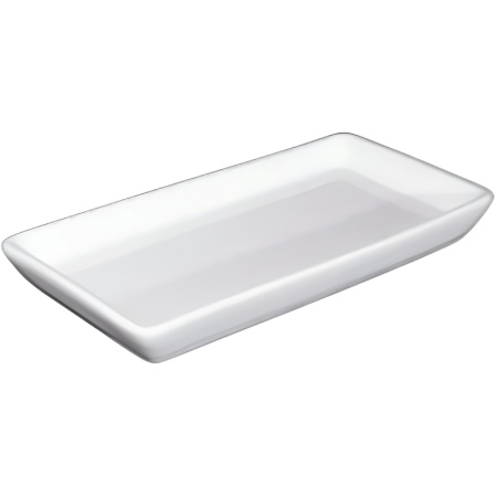 Тарелка прямоугольная 15x8см 'Мини' SandStone