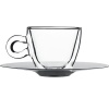 Набор чашек 65мл с блюдцами ESPRESSO Thermic Glass, 2шт