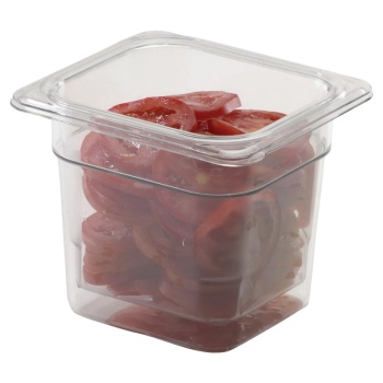 Гастроемкость перфорированная GN 1/6 17.6x16.2x12.7см Camwear прозрачная Cambro