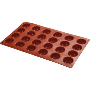 Форма "Помпонетка" 24 выемки 34x16мм