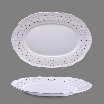 Тарелка овальная 32см VERONA Francesca