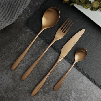 Вилка столовая 21.2см Alessi-Copper медный матовый цвет PVD покрытие