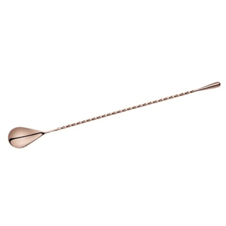 Ложка барная 30см Teardrop медный цвет Profi-Chef