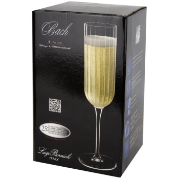 Набор бокалов для шампанского 210мл BACH flute, 4шт