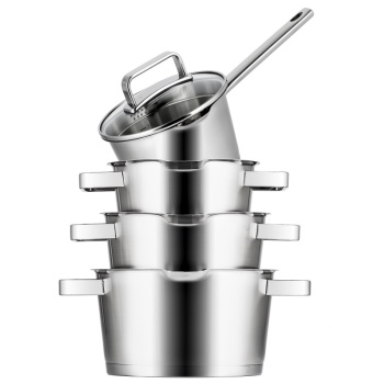 Набор посуды Diamond – 4 предмета – 3 кастрюли и сотейник