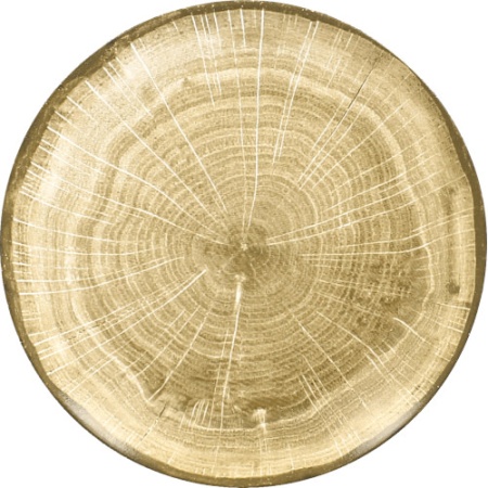 Тарелка Ø21см WOODART Moss green