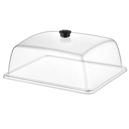 Крышка-колпак GN 1/2 325х265мм прозрачная (PC)