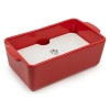 Емкость для запекания 20x11см APPOLIA Red с крышкой и прессом