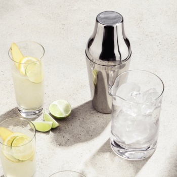 Шейкер 700мл BASIC BAR металлический