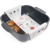 Емкость квадратная для запекания APPOLIA 21см 1.1л Slate