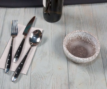 Салатник 260мл Ø12см Brown TAIGA Untouched