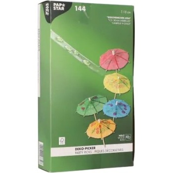 Деко-пика 10см 'Зонтик', 144шт