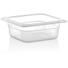 Гастроемкость GN 1/6 176x162x(h)65мм 0.75л матовая (PP) с крышкой