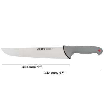 Нож мясной разделочный 30см COLOUR PROF