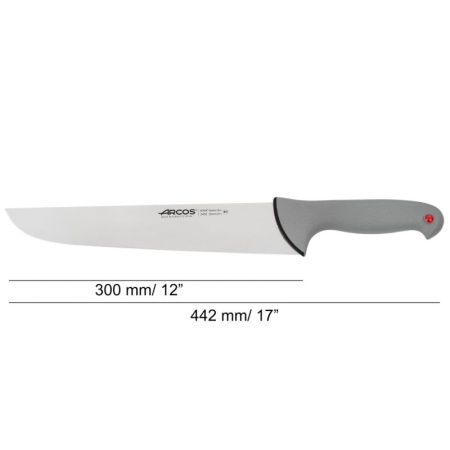 Нож мясной разделочный 30см COLOUR PROF