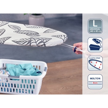 Чехол для гладильной доски 140x45см L/XL Perfect Steam Universal