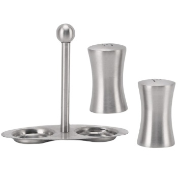 Набор для специй 15x11см - солонка и перечница Profi-Chef нерж.сталь