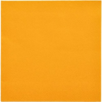 Салфетка 3сл 40x40см ROYAL Collection оранжевая, 50шт
